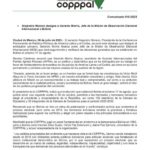 EL PRESIDENTE DE LA COPPPAL, SENADOR ALEJANDRO MORENO CÁRDENAS, DESIGNA A GERARDO MORRIS, JEFE DE LA MISIÓN DE OBSERVACIÓN ELECTORAL INTERNACIONAL A BOLIVIA