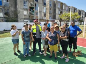El alcalde recorrió el circuito Azalea para verificar los trabajos de rehabilitación sanitaria y la recuperación de un parque recreativo en beneficio de las familias del sector
