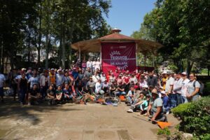 ¡Xalapa Brilla con el Tequio! Daniela Griego Encabeza la Transformación del Parque La Lagunilla