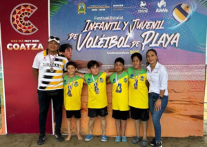 Con más de 180 equipos, concluye con éxito el Festival Estatal Infantil y Juvenil de Voleibol de Playa en Coatzacoalcos