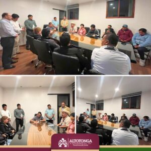 Altotonga avanza con diálogo y cercanía: Alcalde Juan Pablo Becerra Hernández atiende de manera directa a comerciantes del Parque Municipal