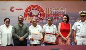 Coatzacoalcos celebra 115 años de historia con orgullo, identidad y homenaje a sus ciudadanos