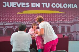Alcaldesa Rosa María Hernández Espejo encabeza jornada de atención directa en la colonia Dos Caminos