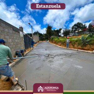 Altotonga marcha hacia el progreso: Gobierno Municipal impulsa la transformación con infraestructura en diez localidades clave
