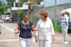 Histórica transformación en la colonia Campestre: Rosa María Hernández Espejo inicia obras de drenaje sanitario