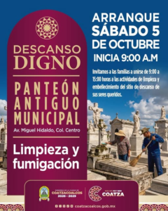 ¡Trabajamos unidos por un espacio de descanso digno para nuestros seres queridos en Coatzacoalcos!