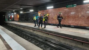 Tragedia en el Metro: Adulto mayor muere arrollado en la estación Bellas Artes